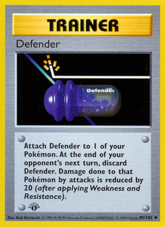 Defender card for Base Set