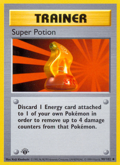 Super Potion card for Base Set