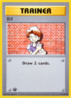 Bill card for Base Set