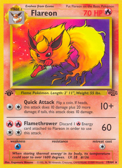 Flareon card for Jungle