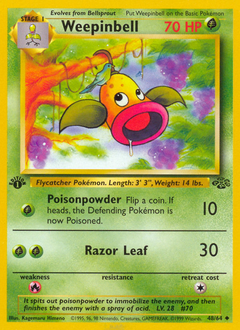 Weepinbell card for Jungle