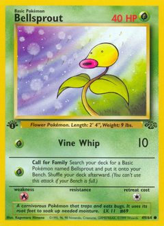 Bellsprout card for Jungle