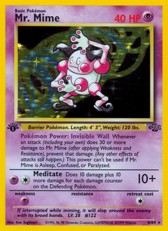 Mr. Mime card for Jungle
