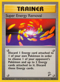 Super Energy Removal card for Base Set 2