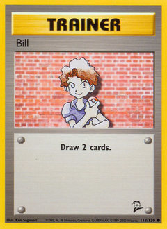 Bill card for Base Set 2