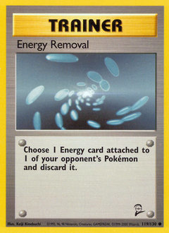 Energy Removal card for Base Set 2