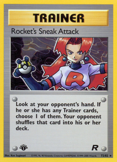 Rocket’s Sneak Attack card for Team Rocket