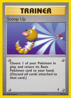 Scoop Up card for Legendary Collection