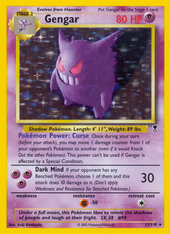 Gengar card for Legendary Collection