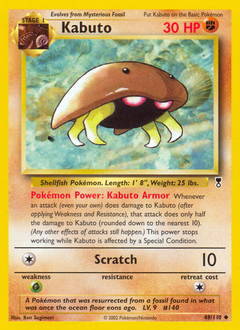 Kabuto card for Legendary Collection