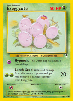 Exeggcute card for Legendary Collection