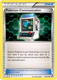 Carta Pokémon Communication (99 / 114)