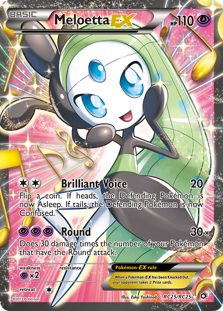 Meloetta-EX, Legendary Treasures