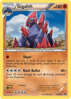 Gigalith card for Emerging Powers
