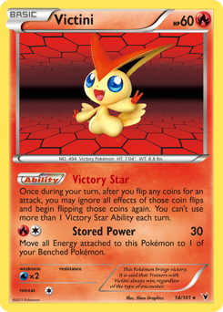 Victini card for Noble Victories