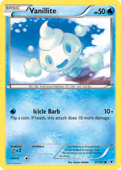 Vanillite card for Noble Victories