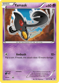 Yamask card for Noble Victories