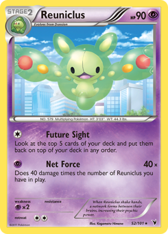 Reuniclus card for Noble Victories