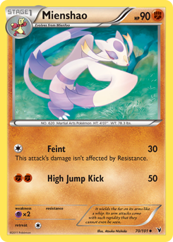 Mienshao card for Noble Victories
