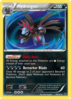 Hydreigon card for Noble Victories