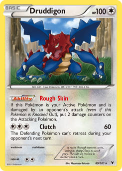 Druddigon card for Noble Victories