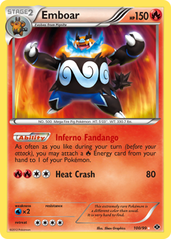 Emboar card for Next Destinies