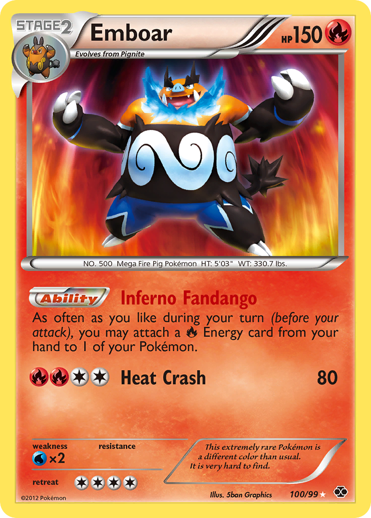 Pokemon 500 • Emboar • Pokedex • PrimetimePokemon.com