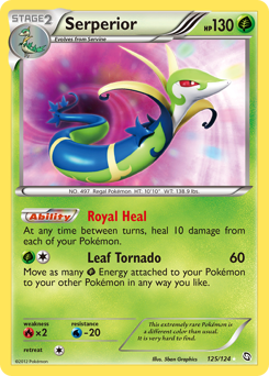 Serperior card for Dragons Exalted
