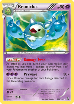 Reuniclus card for Dragons Exalted