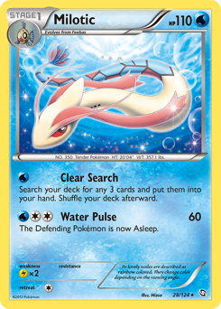 Milotic card for Dragons Exalted