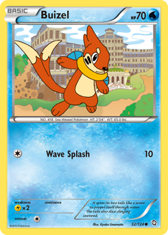 Buizel card for Dragons Exalted