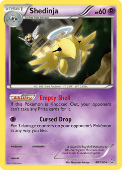 Shedinja card for Dragons Exalted