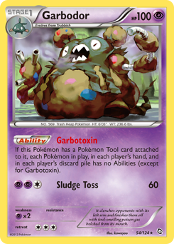 Garbodor card for Dragons Exalted