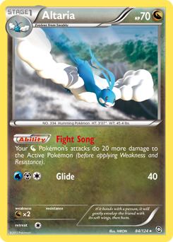 Altaria card for Dragons Exalted