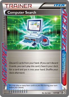 Computer Search card for Boundaries Crossed