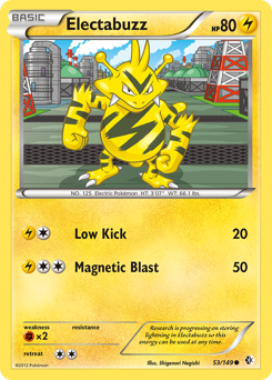 Electabuzz card for Boundaries Crossed