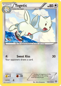 Togetic card for Plasma Storm