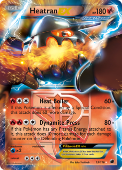 Heatran-EX card for Plasma Freeze
