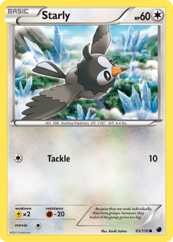 Starly card for Plasma Freeze