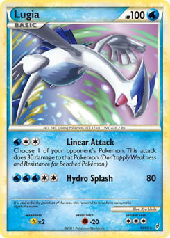 Lugia card for Call of Legends