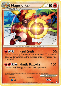 Magmortar card for Call of Legends