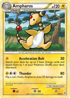 Ampharos card for Call of Legends