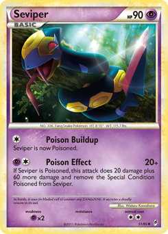 Seviper card for Call of Legends