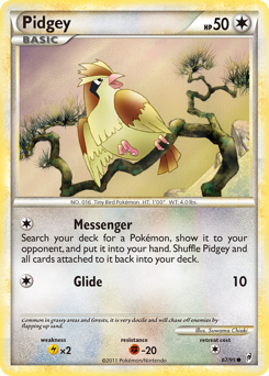 Pidgey card for Call of Legends