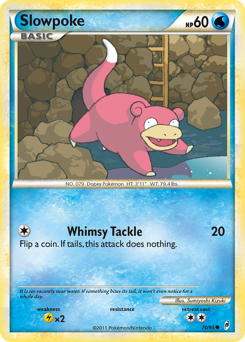 Slowpoke card for Call of Legends