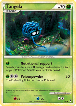 Tangela card for Call of Legends