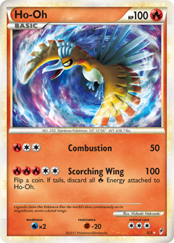 Ho-Oh card for Call of Legends