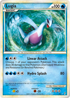 Lugia card for Call of Legends