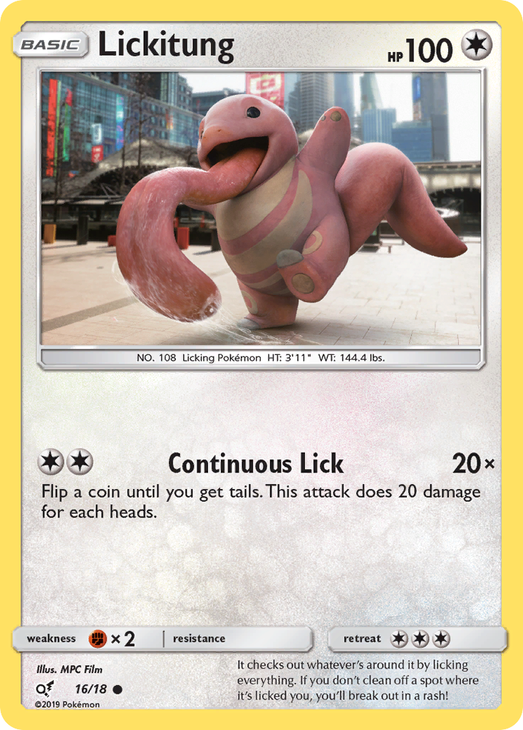 Lickitung Detective Pikachu Card Price How much it's worth? | PKMN Collectors