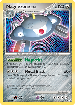 Magnezone card for Diamond & Pearl